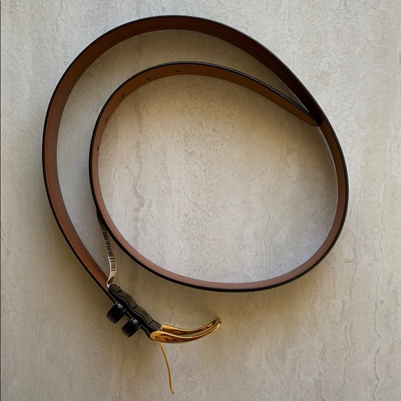 Johnston & Murphy Smooth Black Basic Belt - Picture 4 of 6